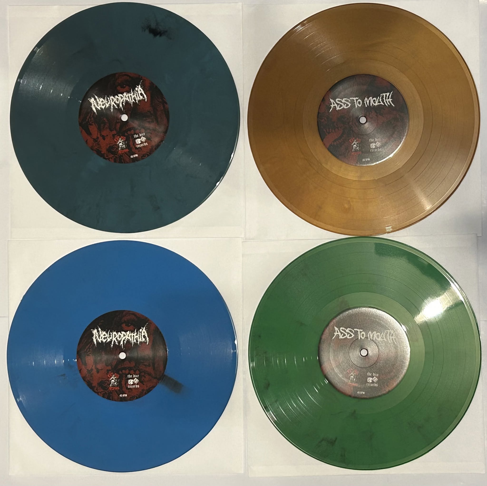 Neuropathia / Ass To Mouth Split 10''