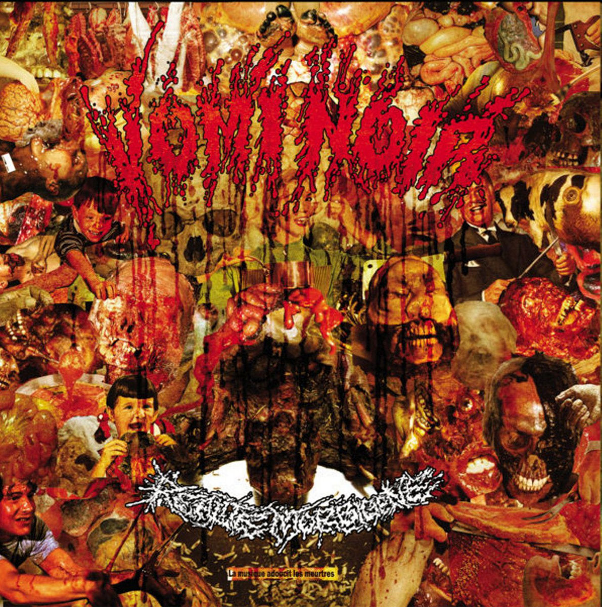 Neuro-Visceral Exhumation / Vomi Noir Split Cd